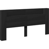  Uzglavlje Crna 200 x 16 5 x 103 5 cm Konstruirano drvo | shoptok.hr