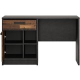 Modern Living Otroška Pisalna Miza Nubi, Barva Hrasta, Temno Siva | Shoptok.si