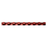 10 mm plastični spiral, za 41-55 listova, crven