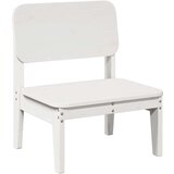  Vrtna stolica bijela 60x52 5x72 cm od masivne borovine | shoptok.hr