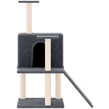  Penjalica za mačke sa stupovima za grebanje tamnosiva 109 cm | shoptok.hr