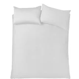 Bijela posteljina za bračni krevet/za produženi krevet od pamučnog satena 230x220 cm Cotton Sateen –
