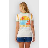 Rip Curl Line Up Ringer Standard T-shirt bone | Shoptok.si