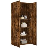  Visoka komoda boja dimljenog hrasta 80 x 42,5 x 185 cm drvena | Eponuda.com