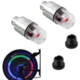 2x LED RGB kapa za ventile kotača
