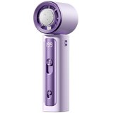 INF Ročni mini ventilator s polprevodniškim hlajenjem in LED zaslonom Purple, (5000324879) | Shoptok.si