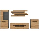 Livetastic DNEVNI REGAL, hrast artisan | Shoptok.si