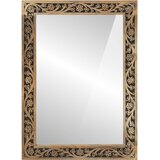  Kupaonsko ogledalo 50 x 70 x 2,5 cm masivno drvo manga i staklo | shoptok.hr