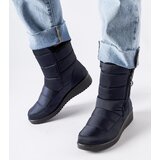 Gemre Navy snow boots with low wedge Mount | Shoptok.si