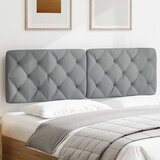  Jastuk za uzglavlje svjetlosivi 160 cm od tkanine | shoptok.hr