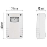  Sumrakni prekidač 1800W/230V IP65 bela Slike