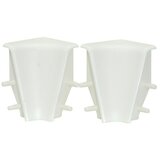 PROFILES AND MORE Notranji vogalnik FU147H (Bela, 2 kos) | Shoptok.si