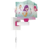Dalber 63449 - Dečije zidno svetlo MERMAIDS 1xE27/60W/230V | Eponuda.com