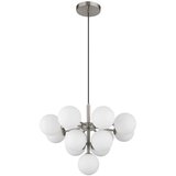 Globo Grappy Visilica (5 W, Ø x V: 56 x 120 cm, Srebrna) | shoptok.hr