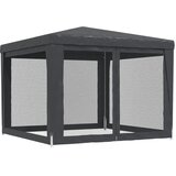  za zabave s 4 mrežasta bočna zida antracit 3 x 3 m HDPE | Eponuda.com