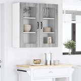  Stenska kuhinjska omarica 2 pcs Siva Sonoma 40 x 31 x 80 cm | Shoptok.si