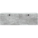 TV ormar za zid Betonska siva 98 x 31 x 30 cm Konstruirano drvo | shoptok.hr