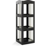 Costway 3-stopenjska vrtljiva modularna knjižna omara Knjižna omara, (5000268182) Cene