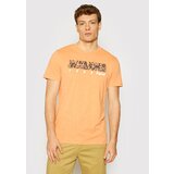 Jack & Jones Majica Lefo 12186282 Oranžna Regular Fit | Shoptok.si
