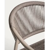 Kave Home Smeđe-siva vrtna stolica od ratana Livadia – | shoptok.hr