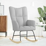  Stolica za ljuljanje oblak siva tkanina | shoptok.hr