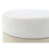 Kayoom TABURE, kovina, tekstil, leseni material krem barve, zlate barve | Shoptok.si