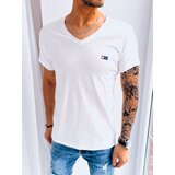 DStreet T-shirt męski z nadrukiem ecru | shoptok.hr