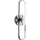 Schuller Colette LED stenska svetilka 2L, krom, (21006498) | Shoptok.si