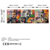 WALLXPERT dekorativna slika iz 3 dela uv 856 50 x 50 | ePonuda.com