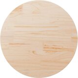  Ploča za stol Ø 80 x 2,5 cm od masivne borovine | shoptok.hr