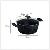 Five LONAC S POKLOPCEM 28CM, ALUMINIJ Slike