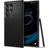 Spigen Liquid Air silikonski ovitek za Samsung Galaxy S24 Ultra 5G črn