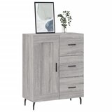  Komoda boja hrasta sonome 69,5 x 34 x 90 cm konstruirano drvo | shoptok.hr