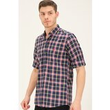 Dewberry G742 MEN'S SHIRT-LACİVERT- BURGUNDY | Shoptok.si