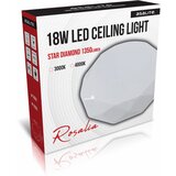 Asalite stropna LED luč diamant, 18W STAR, 3000K, 1350lm Cene