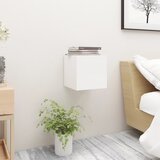  Noćni ormarić bijeli 30,5 x 30 x 30 cm od konstruiranog drva | shoptok.hr
