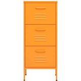 vidaXL Ormarić za pohranu boja senfa 42,5 x 35 x 101,5 cm čelični | shoptok.hr