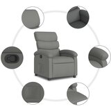  Naslonjač za noge tamnosive tkanine | shoptok.hr