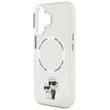 Karl Lagerfeld Ohišje za iPhone 16 Karl in Choupette Print MagSafe Compatible, Prozorno, (5000012989) | Shoptok.si