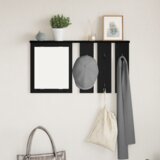  Nadwyčajna obešalnik za plašče Črni hrast 85 x 10 x 45 cm, (5000200595) | Shoptok.si