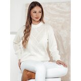 DStreet Sweter damski oversize FEMWEAVE ecru | Shoptok.si
