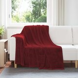  Pokrivači za bacanje 6 pcs Bordeaux Crvena 150 x 200 cm Runo | shoptok.hr