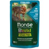 MONGE BWILD Sterilised Sos Tuna-Racici-Povrce 85g | Eponuda.com