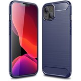  Ovitek za iPhone 13 Mini | Carbon vzorec | Temno moder | Shoptok.si
