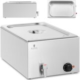 Royal Catering bain-marie električni grelec s pipo gn 1/1 600 w, (21384266) | Shoptok.si