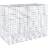  Gabionska košara s poklopcem 200x100x150 cm pocinčano željezo | shoptok.hr