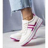 Gemre Cream sneakers with pink inserts Olympia | shoptok.hr