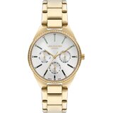 Lee Cooper Ženski ručni sat, Kvarcni mehanizam, 36mm, Sivo kućište, Zlatne boje, LC07863.170 | Eponuda.com