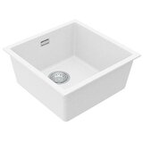 Alveus 1150044 - Kuhinjski sudoper OMNI 45x45 cm granit/bela | Eponuda.com
