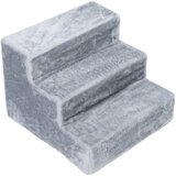 zooplus Basics stepenice za kućne ljubimce Stepway, siva - Veličina M: D 40 x Š 40 x V 30 cm | shoptok.hr